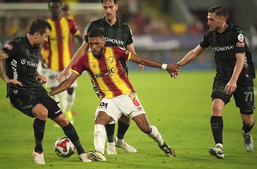 Göztepe-Konyaspor : 1-1 (MAÇ SONUCU)