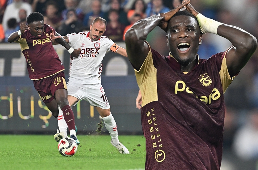 Trabzonspor - Samsunspor maç sonucu: 1-1