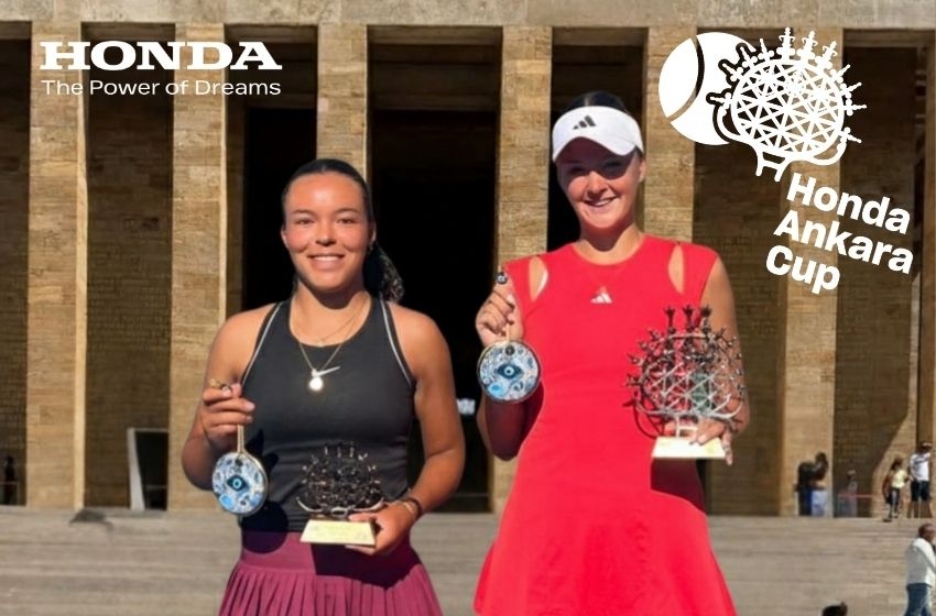 Ankara’da Uluslararası tenis coşkusu: W15 Honda Ankara Cup sona erdi 