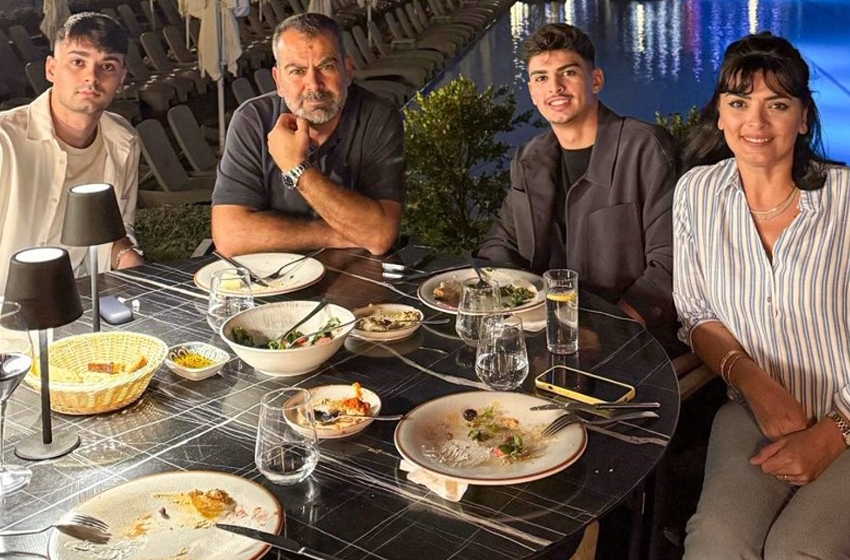 Arda ailesiyle birlikte Galatasaray Adası'nda: Keyifli vakitler