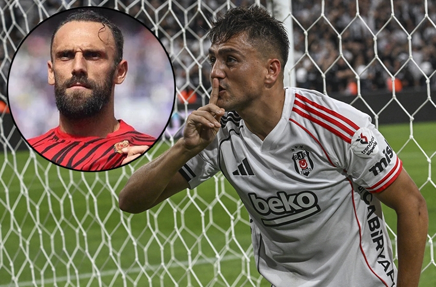 Cengiz Ünder'in yanında Vedat Muriqi bonus olarak imza atıyordu