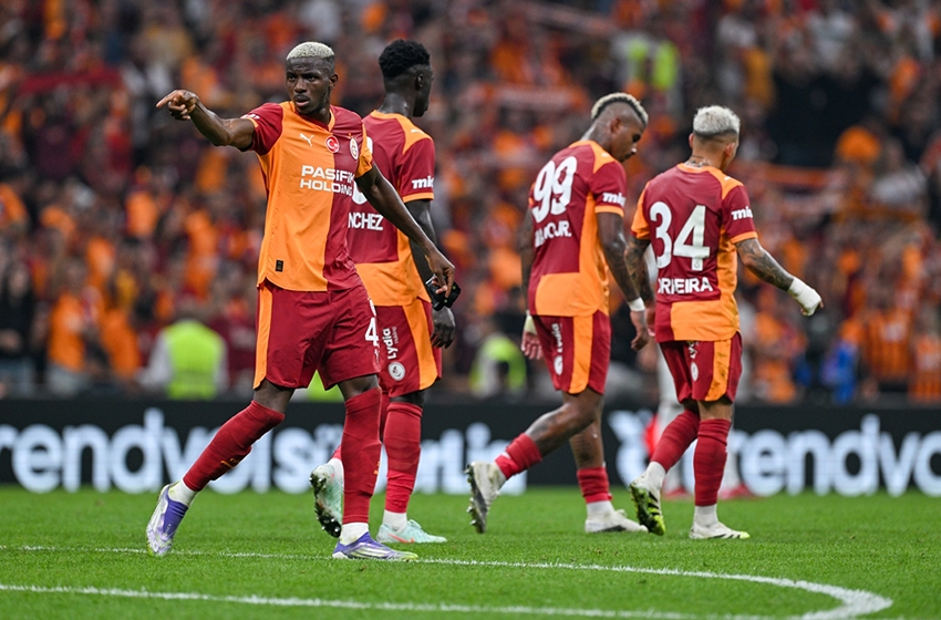 Galatasaray maç başlamadan Frankfurt'a 3 fark attı bile