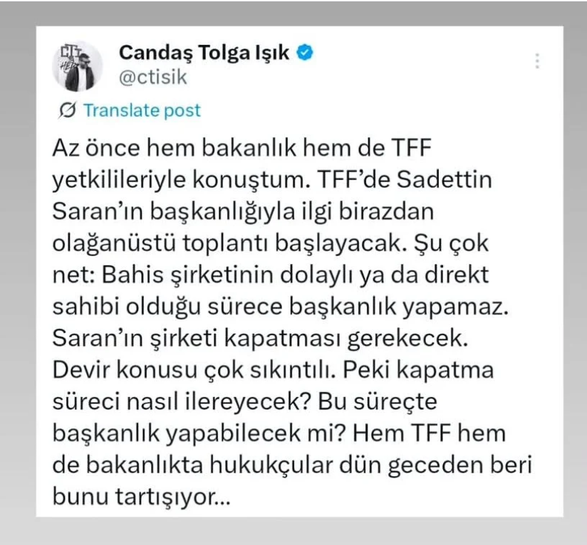 candaş tolga ışık