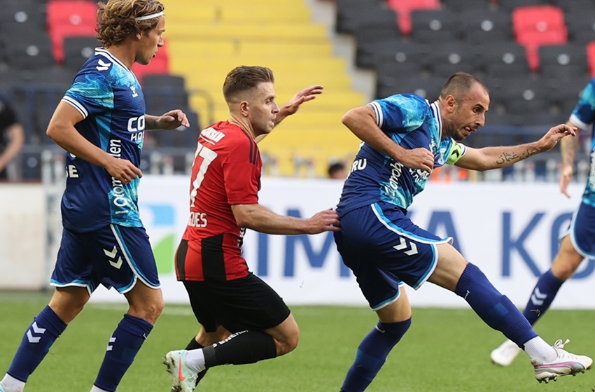Gaziantep FK-Samsunspor: 2-2 (MAÇ SONUCU)