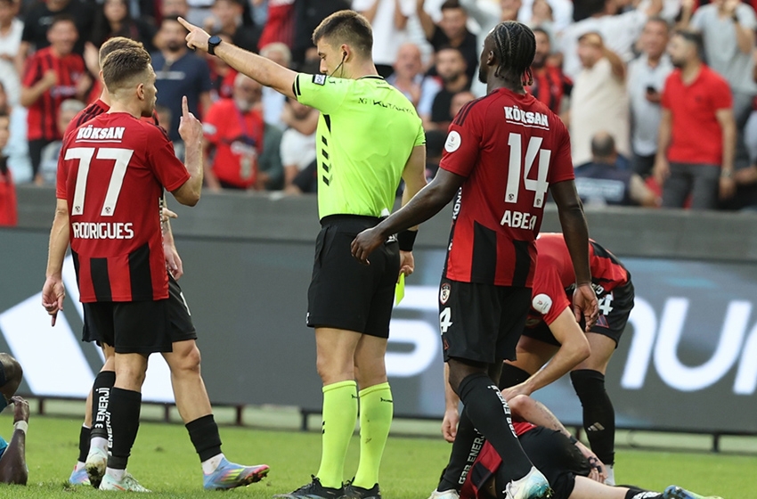 Samsunspor'dan hakem tepkisi