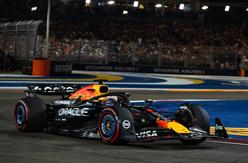 ABD Grand Prix'sinde sprint yarışını Verstappen kazandı