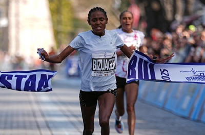 47. İstanbul Maratonu'nun kadınlarda kazanan ismi Bizuager Aderra oldu