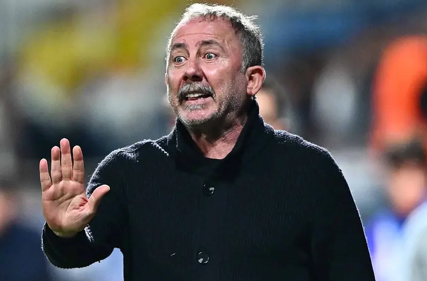 Söz sırası Sergen Yalçın'da