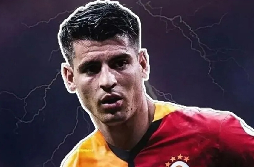 Morata kırmızı kart görmemek için hocasına 'değiştir' işareti yaptı!