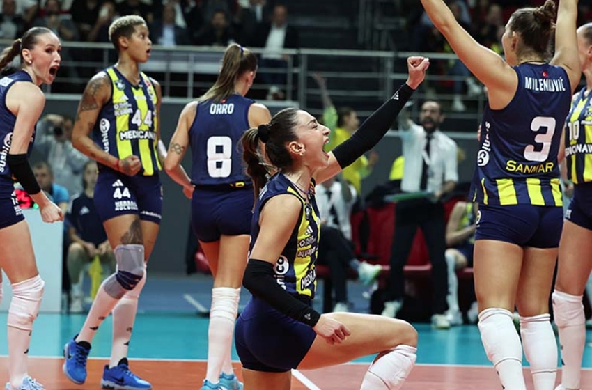 Fenerbahçe Medicana - Galatasaray Daikin: 3-2 (MAÇ SONUCU)