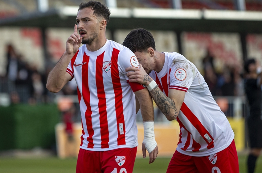 Boluspor - Amed Sportif Faaliyetler: 4-1 (MAÇ SONUCU)