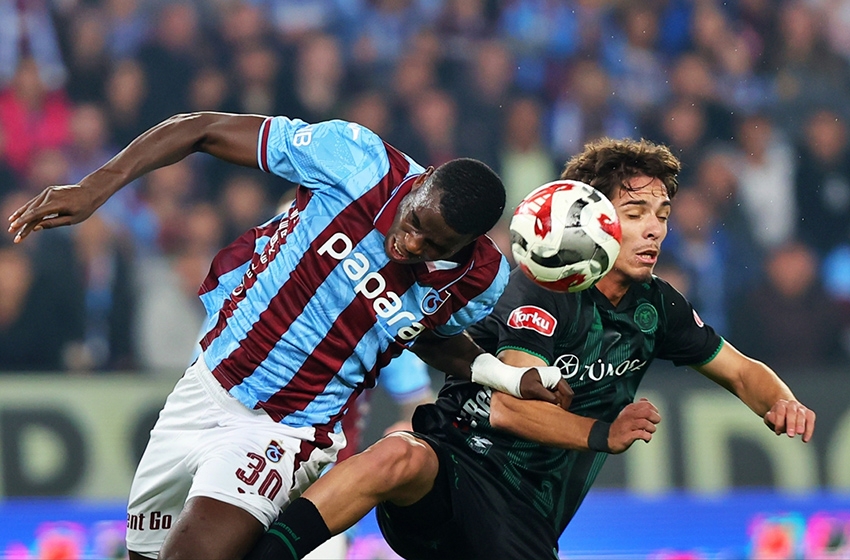 Trabzonspor-Konyaspor: 3-1 (MAÇ SONUCU)