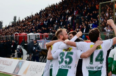 Mardin'e polis duvarıyla gelen Bursaspor yaptı şovunu!