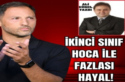  İKİNCİ SINIF HOCA İLE FAZLASI HAYAL!