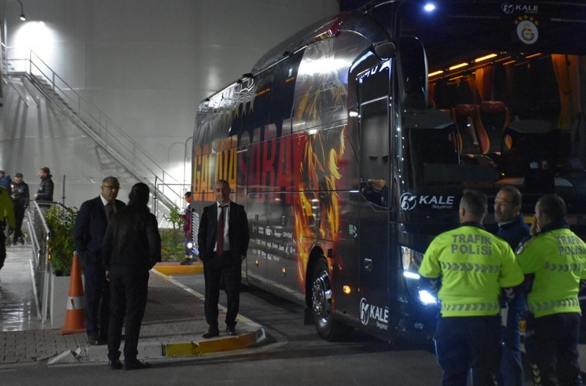 Galatasaray kafilesi Antalya'da