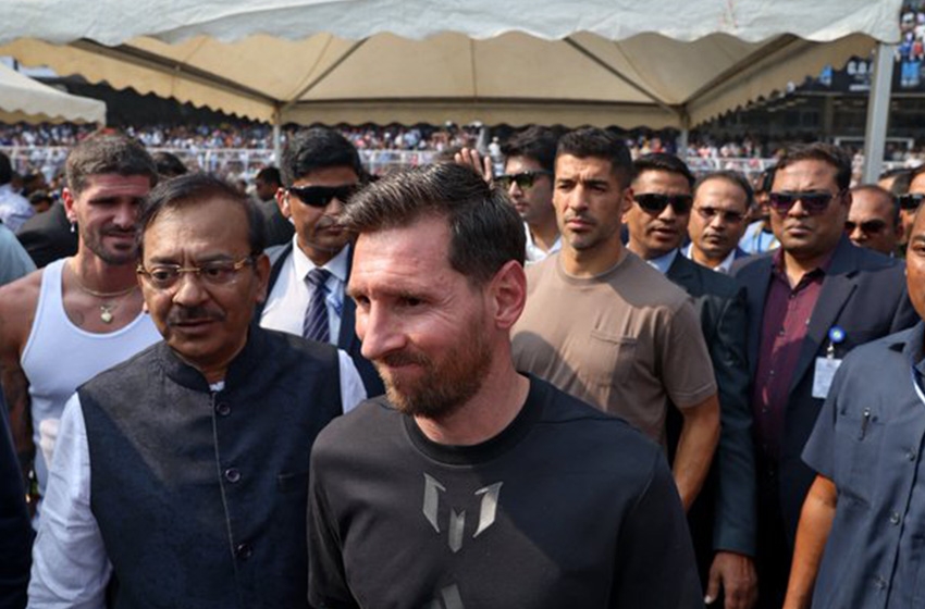 Messi'nin olaylı Hindistan turu