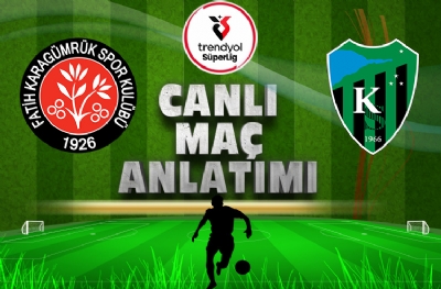 Fatih Karagümrük-Kocaelispor (CANLI MAÇ ANLATIMI)