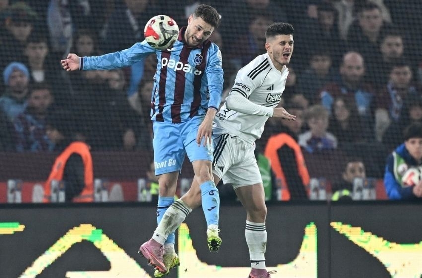 Trabzonspor-Beşiktaş: 3-3 (MAÇ SONUCU)