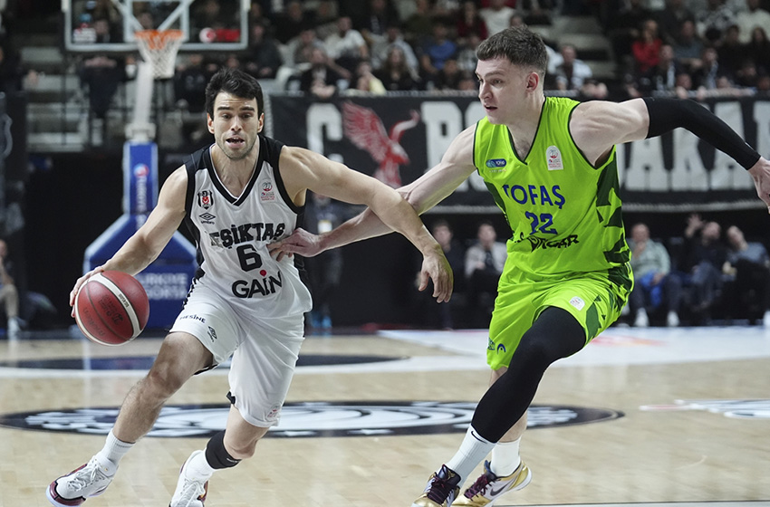  Beşiktaş GAİN-TOFAŞ: 73-72 (MAÇ SONUCU)