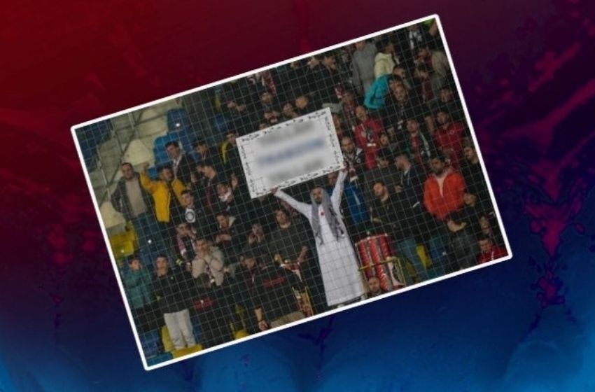 Thobe thobe Trabzonluları çıldırtan pankart