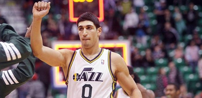 Enes Kanter'den 'double-double'